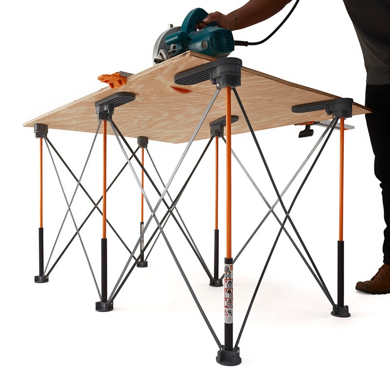 BORA Wide Panel Supports, Centipede Workbench Accessory, Holds Material Firmly While Cutting, 4-Pack, CA0804 - Image 5